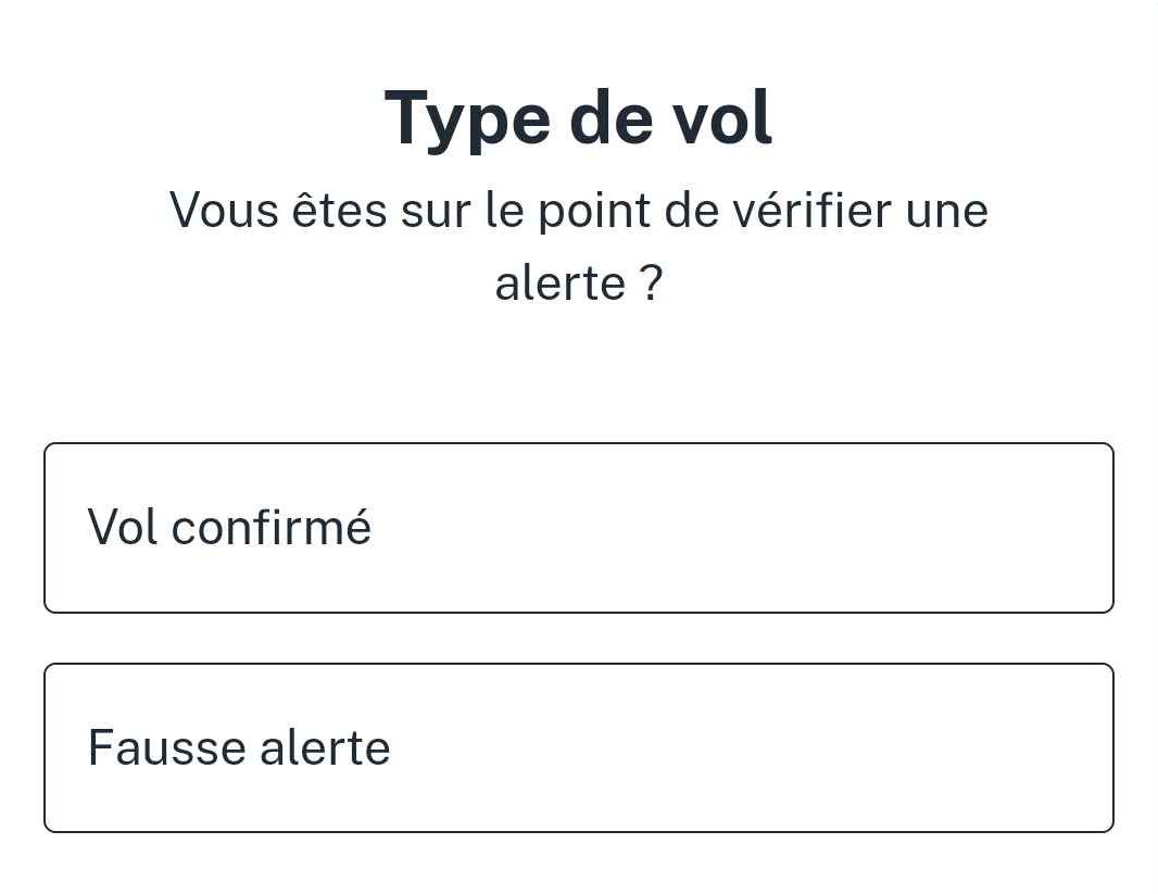 Vidéo de détection de vol consultable depuis l'application Alfred-Eyes