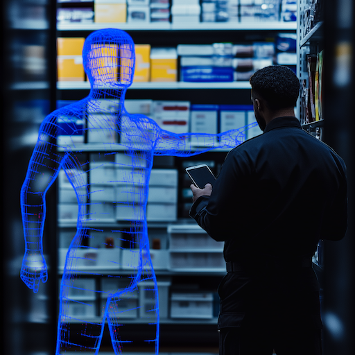 Surveillance par intelligence artificielle des caméras de sécurité d'un magasin avec Alfred-Eyes